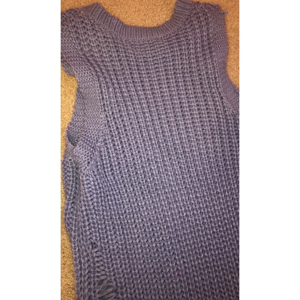 Woven coral blue dress shirt